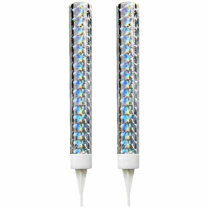 Bougies Fontaines d'Anniversaire Certifiées, 6 Pièces, Bougies Métalliques Sûres et Sans Fumée pour Décoration de Mariage et Fête, Étincelles Dorées pour Gâteau - Product Image 2