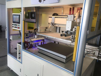 Máquina de Serigrafía Automática con Visión CCD para Películas Planas de PET/PC/PVC, con Bomba de Motor y Rodamientos, Marca ENSONG