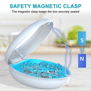 Étui pour appareil orthodontique avec miroir, étanche, pour trempage, stérilisateur UVC pour appareil dentaire avec aimant spécial - Product Image 5