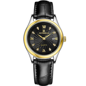 Reloj de Pulsera de Cuarzo Ultra Fino Resistente al Agua con Correa de Cuero Genuino <span class=keywords><strong>y</strong></span> Esfera de Agujas, Elegante <span class=keywords><strong>y</strong></span> de Moda para Estudiantes, <span class=keywords><strong>Hombres</strong></span> <span class=keywords><strong>y</strong></span> Mujeres - Product Image 4