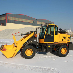 Chargeuse-pelleteuse 4x4 à moteur diesel Weichai, pelle frontale, chargeuse sur pneus tout-terrain multifonctionnelle, vente chaude - Product Image 6