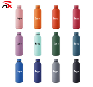 Bouteille d'eau isotherme en acier inoxydable en gros, avec logo personnalisé, couleur unie simple, thermos sous vide pour cadeau promotionnel - Product Image 3