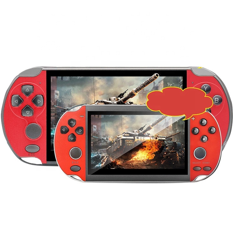 X7 PLUS Portable Intégré Réel 8G Mémoire Vidéo Portable + jeu + console