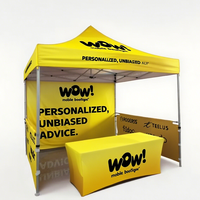 Tentes de fête pop-up et pliables de marque Sunshine chapiteaux d'exposition et d'événements publicitaires pour les salons professionnels