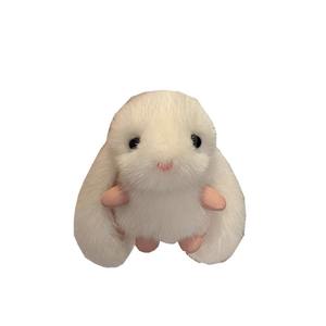 Nouveau 2024 Porte-clés et pendentif de sac en peluche lapin 3D doux, mignon et moelleux avec pompon, coloré, pour couple et voiture, cadeaux bijoux - Product Image 6