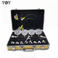Universal Digital Pressure Gauge Measuring Instruments Excavator Hydraulic Pressure Gauge Test Kit 0-60Mpa Pressure Gauges
