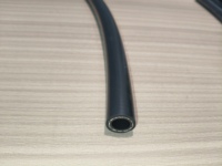 Tuyau de climatisation durable en caoutchouc EPDM tressé à 4 couches, résistant aux hautes températures R134a, noir, pré-coupé et enveloppé