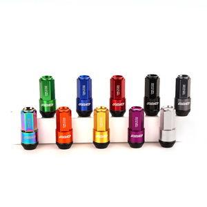 19HEX <span class=keywords><strong>Rays</strong></span> Hai trong một Ốc bánh xe bên cạnh Ốc bánh xe dài 58mm M12x1.5 M12x1.25 M14*1.5 Với hợp kim nhôm + sắt - Product Image 1