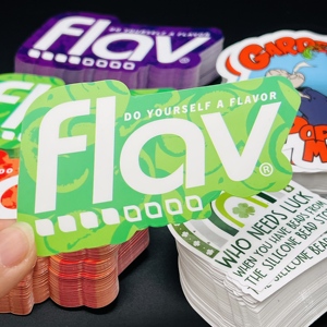 Custom Waterproof Cartoon Die Cut Vinyl <strong>Stickers</strong> Adhesive Custom Logo <strong>Printed</strong> Packaging Labels Manufactured Custom Manufacturers - Product Image 2