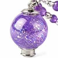 Cordon personnalisé perlé avec boule ou attache pour Lightstick Bangtan Boy, pour porte-badge et porte-clés
