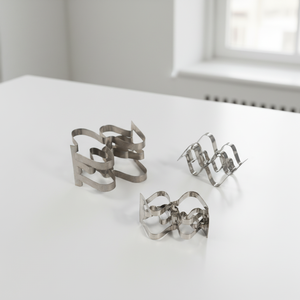 Anillos Super Raschig de Acero Inoxidable de <span class=keywords><strong>15</strong></span> mm, 25 mm, 40 mm, 50 mm para Empacado de Torres Químicas - Product Image 1