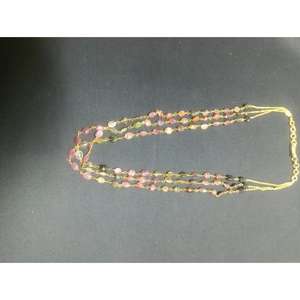 Collier ras du cou bohème coloré en pierres naturelles de jade avec perles et breloques pour femme, vente en gros - Product Image 1