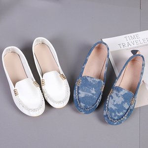 Nuove <span class=keywords><strong>Scarpe</strong></span> Basse da <span class=keywords><strong>Donna</strong></span> con Suola in TPR, Fondo Morbido, Slip-on, Mocassini, <span class=keywords><strong>Scarpe</strong></span> da Mamma, <span class=keywords><strong>Scarpe</strong></span> da Infermiera Bianche, Taglie Grandi <span class=keywords><strong>43</strong></span> <span class=keywords><strong>44</strong></span>, per Uso Quotidiano Casual - Product Image 1