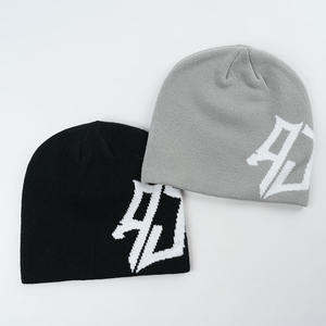 Oem alta calidad calavera clásico cálido personalizado sombrero Unisex 100% acrílico Jacquard tejido invierno esquí Beanie - Product Image 1