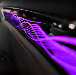 Kit d'éclairage ambiant dynamique LED SJC amélioré à 64 couleurs pour l'intérieur de voiture, symphonie lumineuse atmosphérique pour les modèles <span class=keywords><strong>Lexus</strong></span> <span class=keywords><strong>RX</strong></span> 2016-2022 - Product Image 5