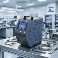 HSIN1200E Pengontrol Suhu Tinggi Portabel Kalibrator Blok Kering Otomatis Tungku Kalibrasi Termokopel PID USB OEM/ODM