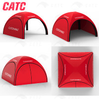 Tente hermétique pour événements promotionnels CATC Trade Show, auvent en TPU de qualité supérieure, tentes gazebo pour l'extérieur