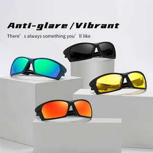 Wholesale Custom Logo Bulk Order OEM TR90 Running Glasses Windproof <strong>Polarized</strong> UV400 Protection <strong>Sport</strong> <strong>Sunglasses</strong> - Product Image 4