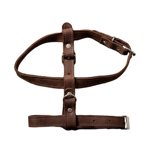 Accessori Personalizzati per <span class=keywords><strong>Cani</strong></span>: Pettorina e Guinzaglio in Morbida Pelle per Bulldog Francesi - Product Image 4