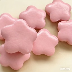 PU Slow Rebound Plum Blossom Toy New Star <b>Biscuit</b> Squeeze Soft Sticky Finger Stress Relief Toy for <b>Gift</b> - Product Image 2