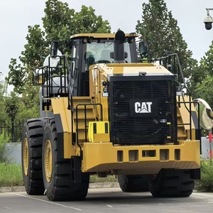 รถตักล้อยางแคตเตอร์พิลลาร์ Cat 986 สำหรับงานหนัก งานเหมือง งานก่อสร้าง ใช้เครื่องยนต์ Cat C15 กำลังสูง บรรทุกหินได้ปริมาณมาก รถตักหน้าขุด - Product Image 1
