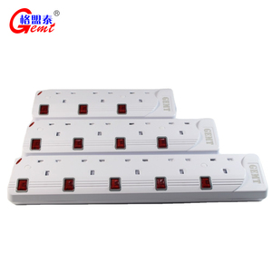 Anh điện tường ABS điện phích cắm và ổ cắm 3/4/5 cách đa cắm mở rộng Dây ổ cắm - Product Image 4