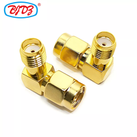 Approvisionnement d'usine SMA Type mâle femelle 90 degrés à Angle droit adaptateur RF prise Jack connecteurs coaxiaux (RF) convertisseur connecteur coudé