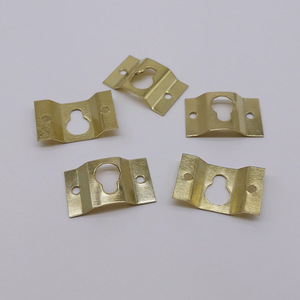 Curved <b>Square</b> Small Concealed Hooks Stainless Steel Wall Mounted Hidden Clips For Picture Frame <b>Tools</b> - Product Image 3