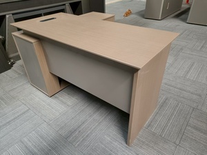 Hot Bán 1.4M Melamine Quản Lý Bàn Nhà Máy Giá Nhỏ Gọn Điều Hành L-Hình Thiết Kế Cho Văn Phòng Nhỏ Nhà Hiện Đại Bảng Điều Chỉnh Phong Cách - Product Image 4