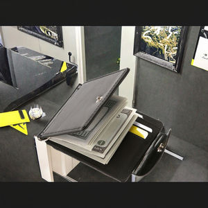 Cartera de Cuero para Hombre de Alta Calidad al por Mayor con Forro de Poliéster, Portátil - Product Image 2