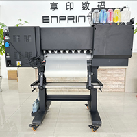 Imprimante DTF 60 cm I3200, machine d'impression directe sur film avec secoueur de poudre et sécheur pour t-shirts et textiles