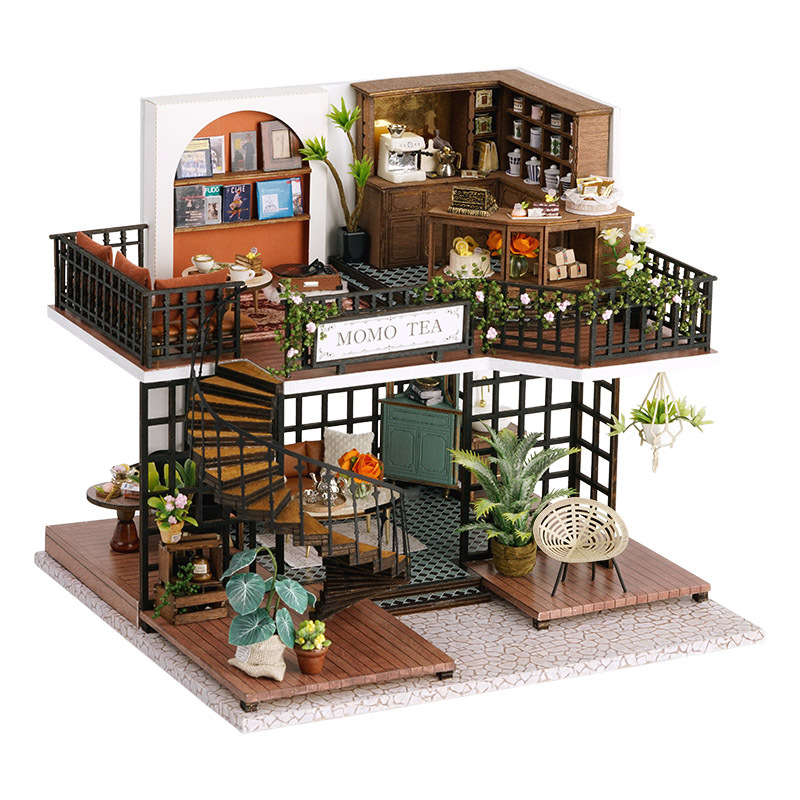 2022 New Miniature Doll House DIY