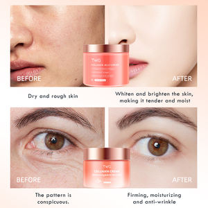 TWG kollajen krem gece sarma yüz maskesi güzellik kollajen yüz kremi nemlendirici Anti kırışıklık beyazlatma kollajen cilt bakımı seti - Product Image 6