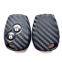 Housse de clé de voiture en alliage de Zinc de carbone pour Renault Duster Captur Clio Logan Megane 1 2 3 Koleos couverture scénique clés Protection