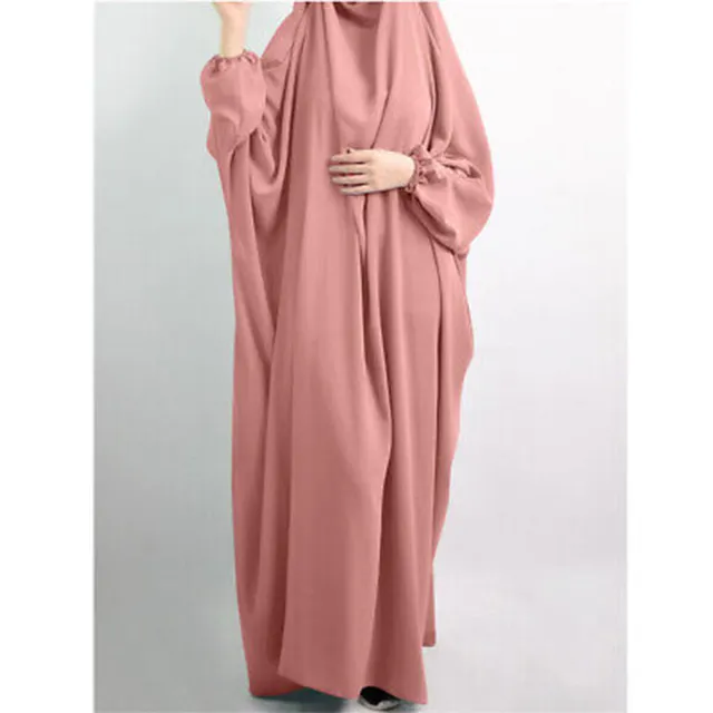 Prix usine service personnalisé une pièce femmes musulmanes Burqa Jilbab Khimar caftan robe Maxi Abaya robe islamique