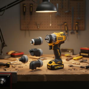 Perceuse-visseuse sans fil DeWalt 12V Max Brushless avec 4 accessoires pour usage domestique et professionnel - Product Image 2