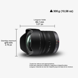 Pa Nasonic H-F007014E Vario 7-14mm F4.0 ASPH. Lente - Versión Internacional (Sin Garantía) Cámara sin Espejo con Sensor CMOS - Product Image 4
