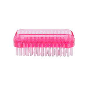 Brosses à ongles multifonctionnelles en gros d'usine, brosses plates double face en plastique multicolores, outils de nettoyage des ongles, mini-brosses pour dépoussiérer la surface des ongles - Product Image 3