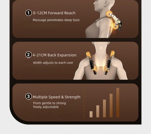 Dual 4D KI-gesteuerter Massagesessel Ganzkörper-Beinmassage mit Airbag Doppelte Wadenrollen Fuß-SPA Taillenheizung Bionische Hand Bluetooth - Product Image 3