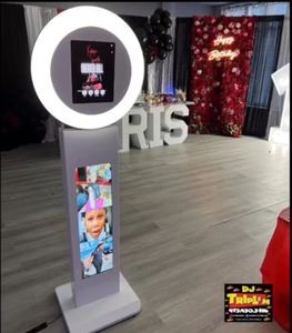 Cabina de Fotos Instantánea para Celebración de <span class=keywords><strong>Fin</strong></span> de Verano, Compatible con <span class=keywords><strong>iPad</strong></span> de 10.2~13 Pulgadas, Pantalla LCD de 37 Pulgadas - Product Image 3