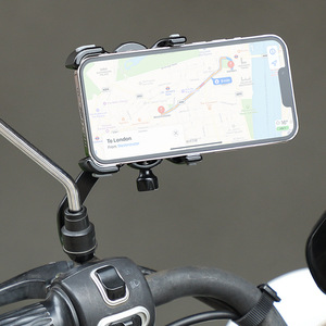 Soporte para teléfono de bicicleta, aleación de aluminio, liberación con un solo toque, para montar en bicicleta, navegación al aire libre, CB-12042 - Product Image 1