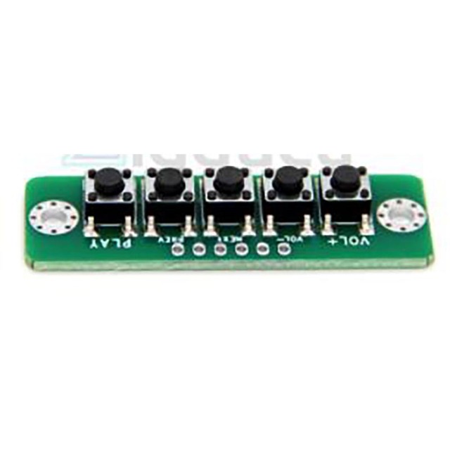 #63199 5-Button Keypad Keyboard Module for Arduinos Independent Key Sensor Modules Kit for Student Class Design Graduation