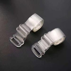 Vente en gros de bretelles élastiques transparentes mignonnes simples pour soutien-gorge d'été à bretelles accessoires de sous-vêtements - Product Image 1