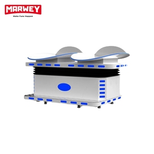 เครื่องเล่นเกมส์เสมือนจริง Marwey 2 ที่นั่ง สกีสไลด์ <span class=keywords><strong>VR</strong></span> จำลองการเล่นสกีเสมือนจริง และเกมส์อาร์เคดเสมือนจริง - Product Image 2