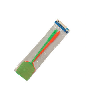 Raquette à mouches 12 pièces, outil de lutte antiparasitaire en plastique vert et orange MNJ 16504 - Product Image 1