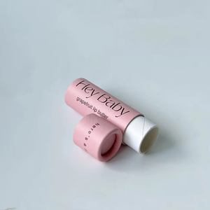 Tube de déodorant de baume à lèvres biodégradable écologique fait à la main emballage en carton cosmétique recyclable impression de disparition Push-Up - Product Image 5
