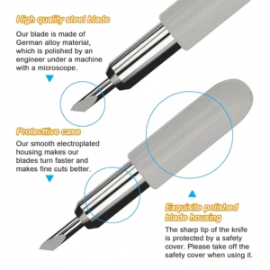 Lame de découpe en métal de remplacement pour Cricut Joy, compatible avec la machine Cricut Joy pour <span class=keywords><strong>vinyle</strong></span>, papier, tissu et artisanat - Product Image 6