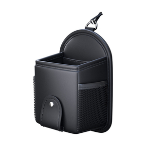 Carclean Sac Organisateur de <span class=keywords><strong>Voiture</strong></span> en Cuir PU Durable à Vente Chaude avec Porte-Gobelet Imperméable Trou pour Câble Mode Rangement de Cartes - Product Image 5