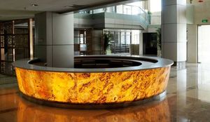 Pannello Luminoso in Marmo su Misura, Lastra Retroilluminata per Quarzite, Vetro Colorato, Lastra da Parete, Giada, Onice, Piano di Lavoro LED - Product Image 5