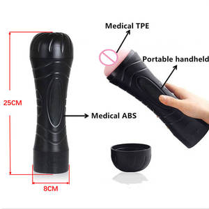 電子自動セックス偽ポケット猫男性ペニスオナニーカップ大人のおもちゃ - Product Image 1